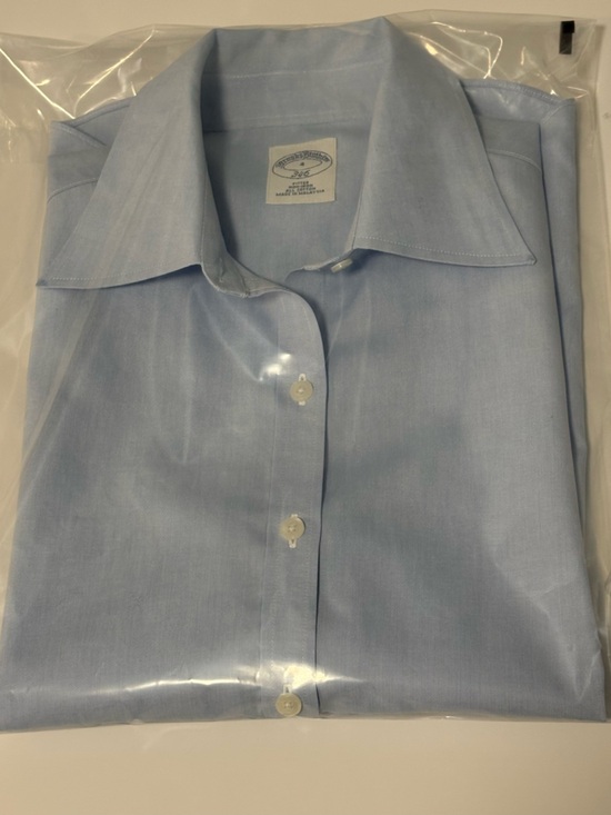 Brooks Brothers 346 Sleeveless Non-Iron Top. Collared Shirt, Blouse. Size 4 - Picture 12 of 12